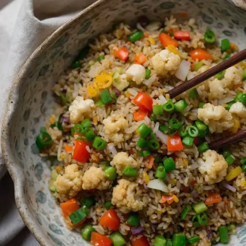 How to make 15 minute cauliflower fried rice