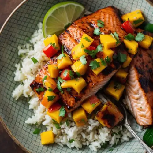 bbq salmon mango salsa copycat recipe