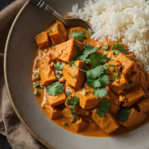 how to make creamy thai sweet potato curry