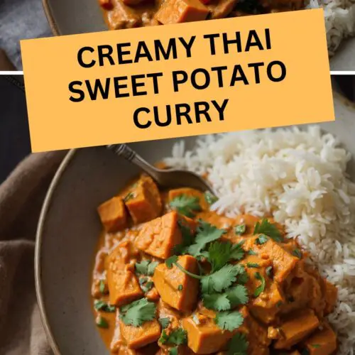 creamy thai sweet potato curry