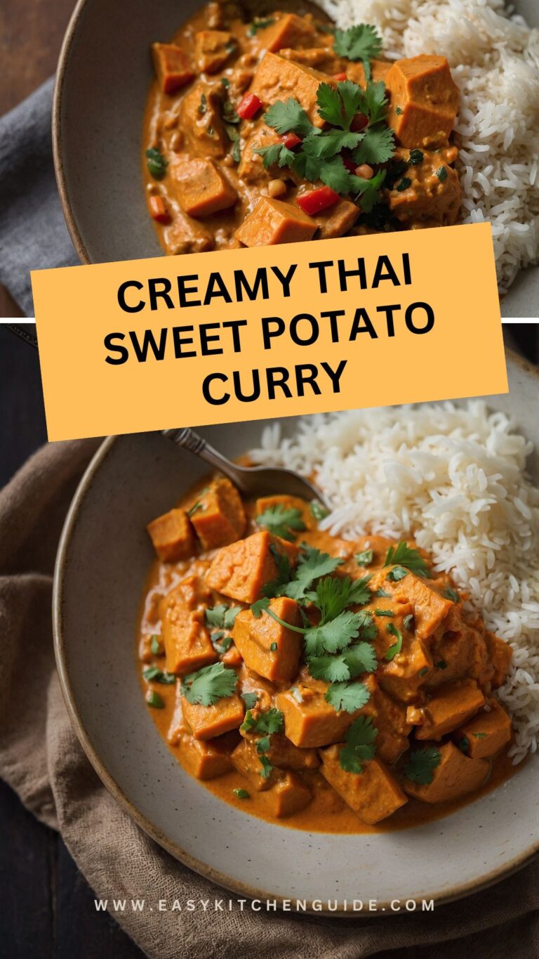 creamy thai sweet potato curry