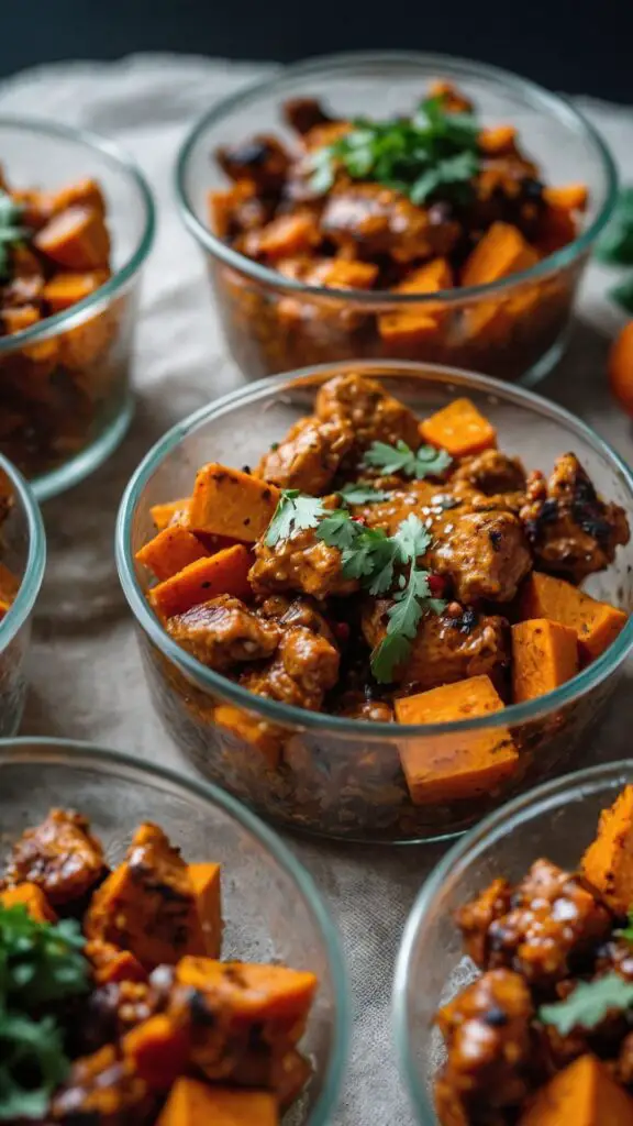 spicy chicken sweet potato meal prep magic copycat recipe