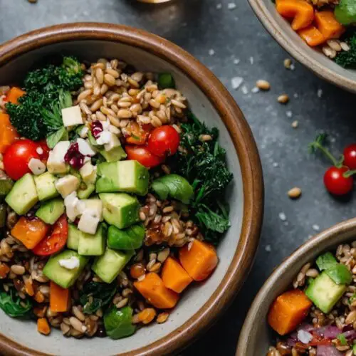 winter grain bowl with balsamic dressing copycat recipe