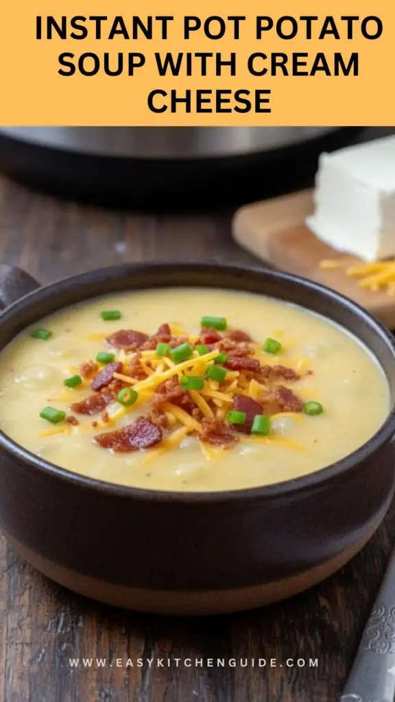 Instant Pot Potato Soup With Cream Cheese