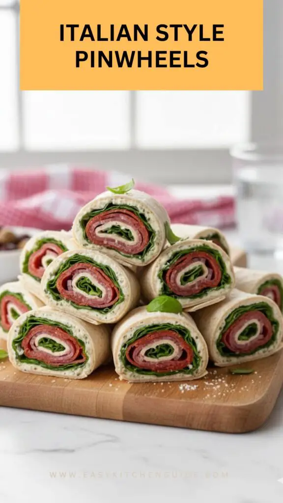 Italian Style Pinwheels Italian Style Pinwheels