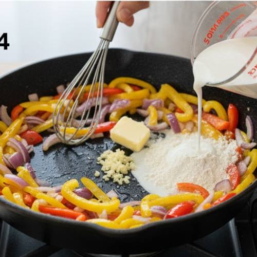 Step 4: Create the Creamy Sauce