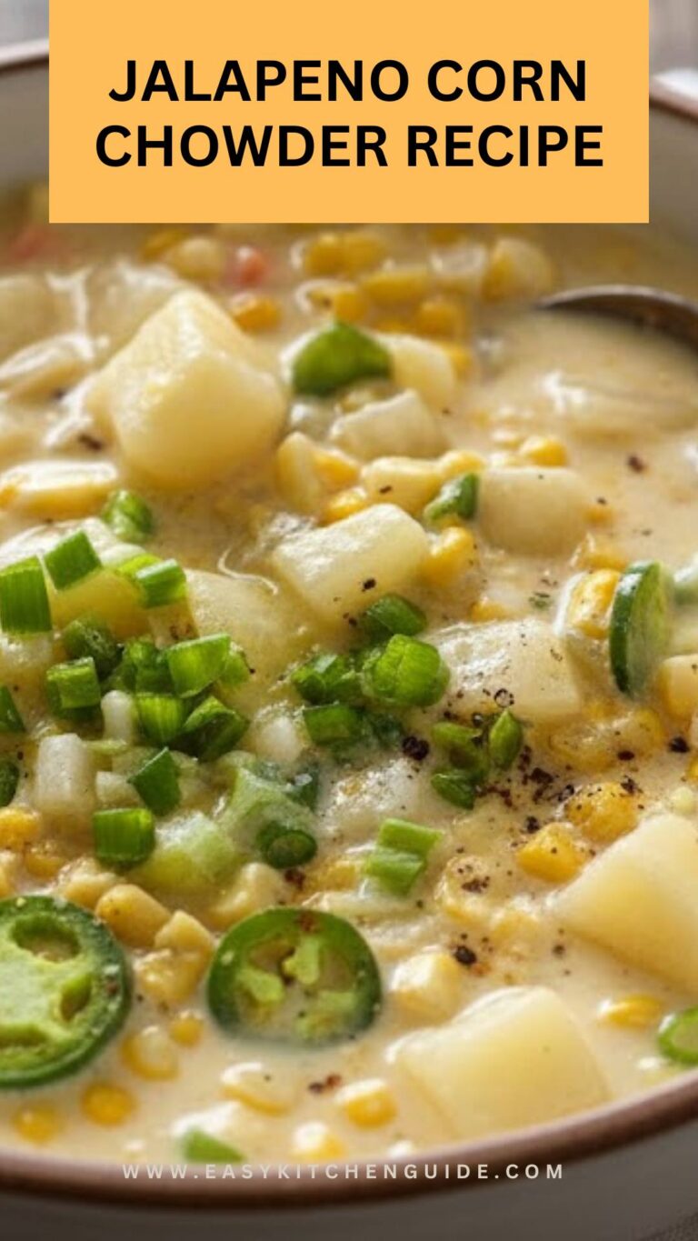 Jalapeno Corn Chowder Recipe