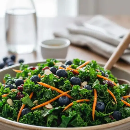 Kale Blueberry Salad