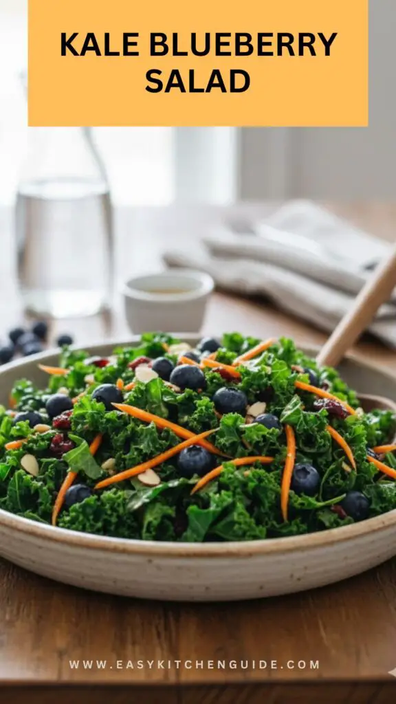 Kale Blueberry Salad