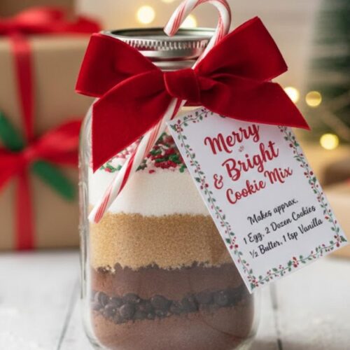 Jar Cookies For Christmas