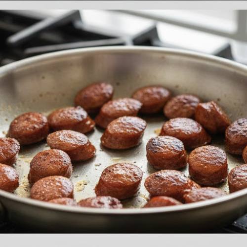 Step 2: Brown the Sausage