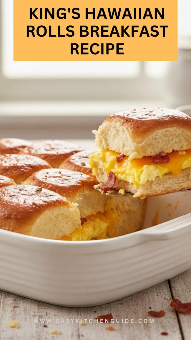 King's Hawaiian Rolls Breakfast Recipe