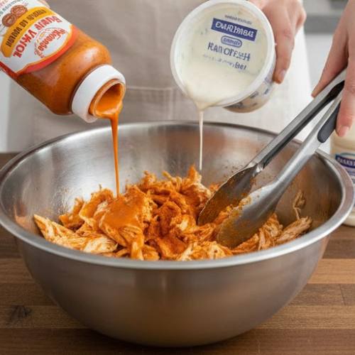 Step 2: Prepare the Chicken Mixture