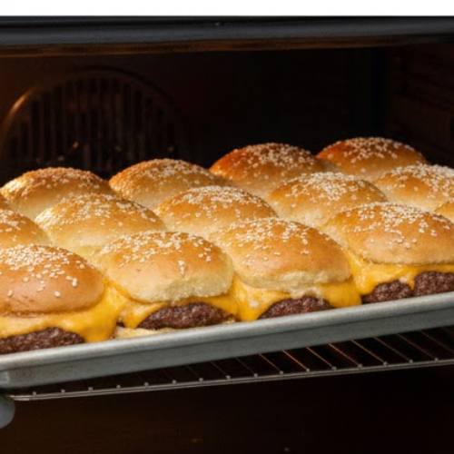 Step 5: Bake Those Sliders Step 5: Bake Those Sliders