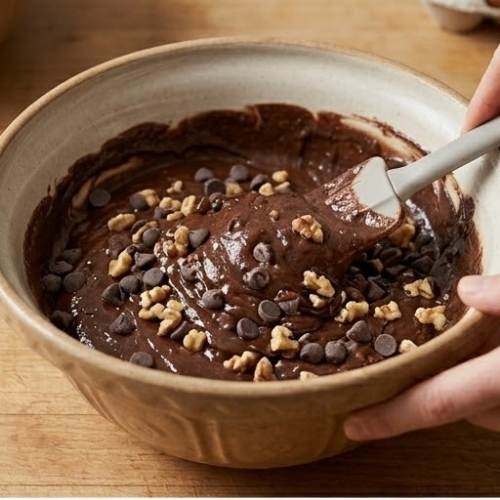 Step 5: Add Chocolate Chips and Walnuts Step 5: Add Chocolate Chips and Walnuts