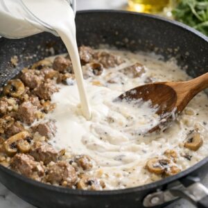 beef pasta alfredo recipe step 7 1