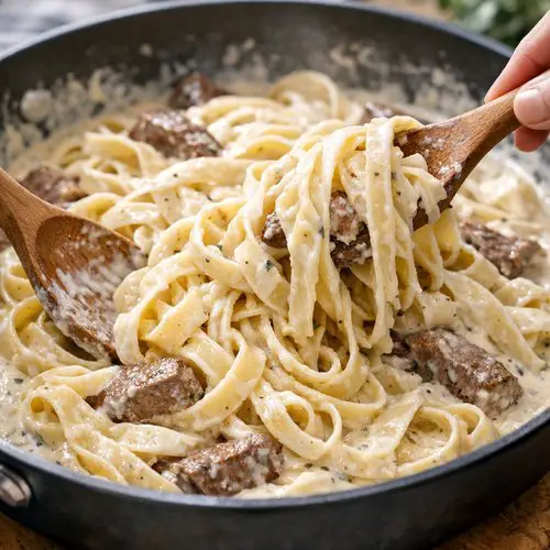 Step 8: Combine Pasta with Sauce