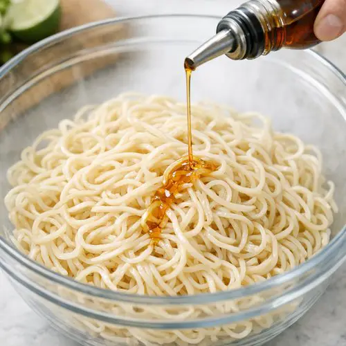 Step 3: Prevent Noodle Sticking