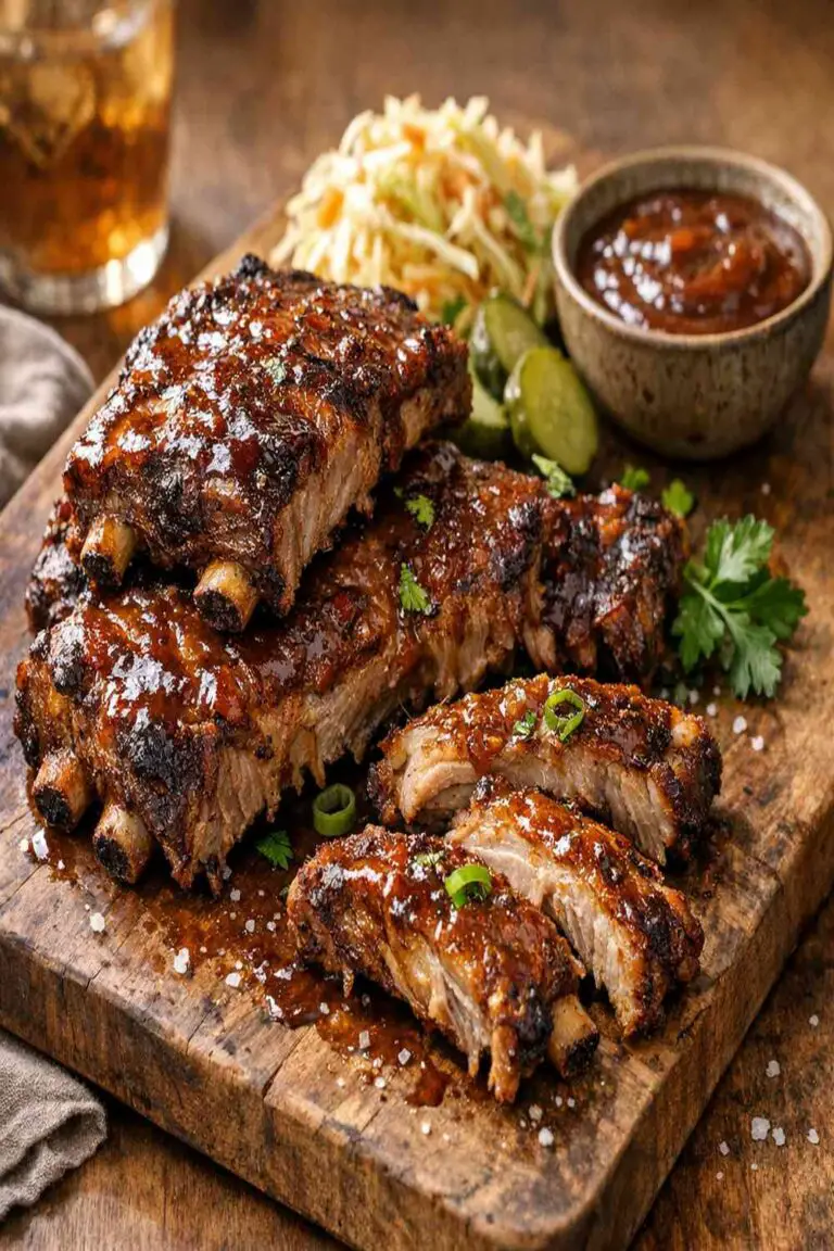 crockpot ribs recipe featured
