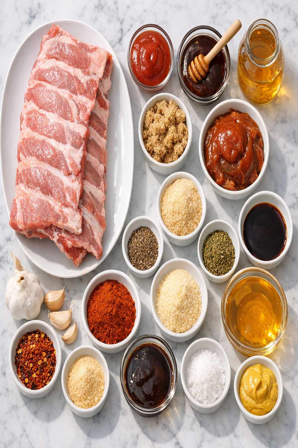 Crockpot Ribs Recipe ingredients