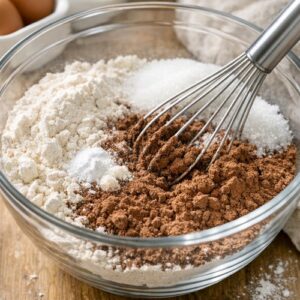 double chocolate muffins recipe step 2