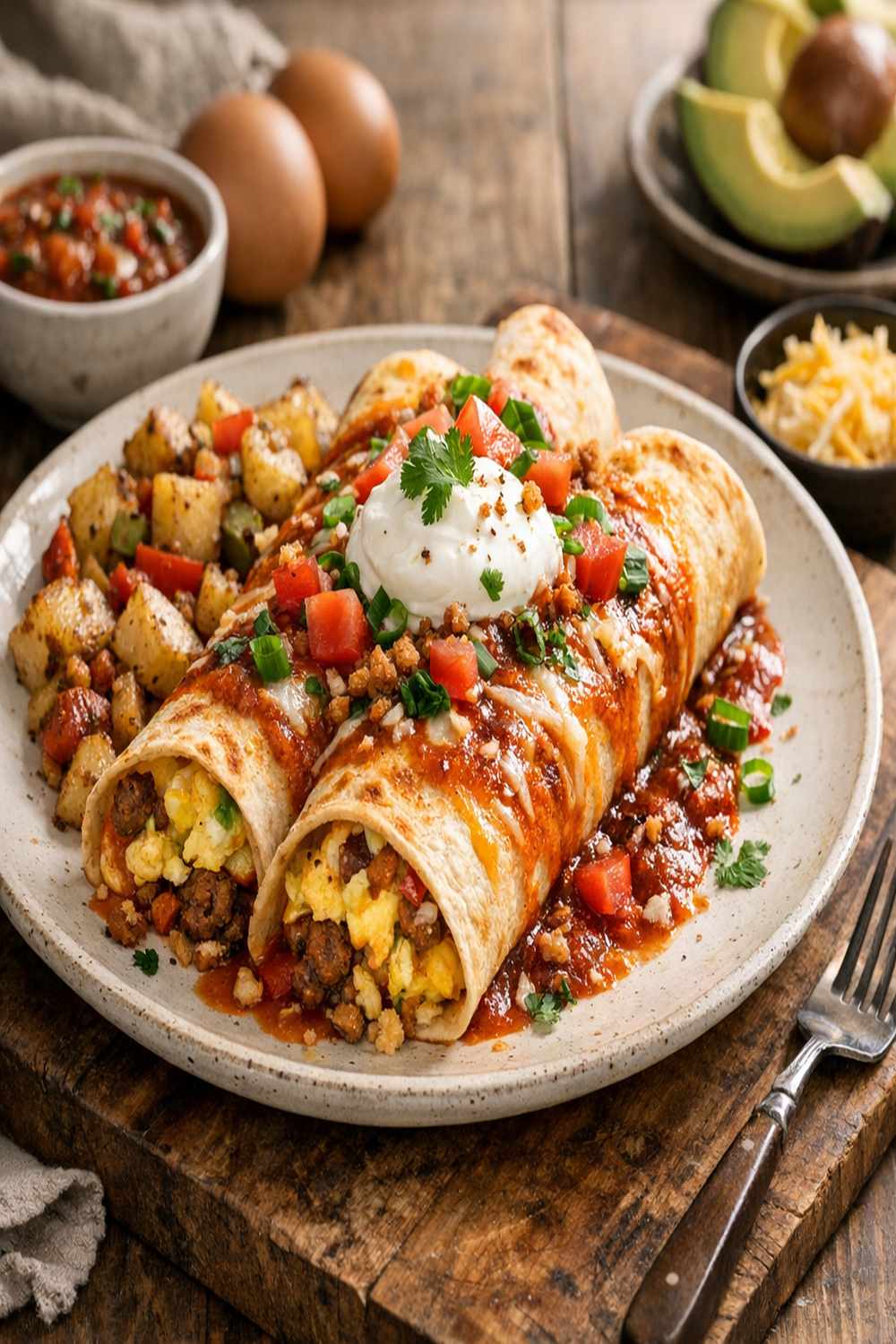 Breakfast Enchiladas Recipe