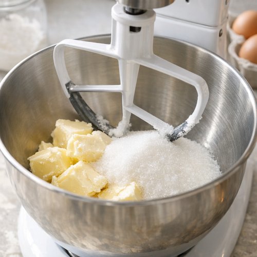 Step 2: Cream the Butter and Sugar