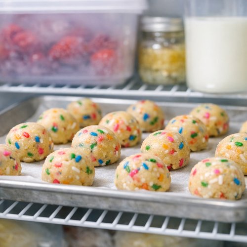 Step 7: Chill the Dough Balls