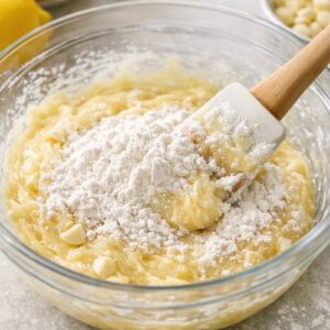 Lemon Brownies White Chocolate Recipe step 6