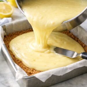 Lemon Cream Cheese Bars Graham Cracker Crust step 8