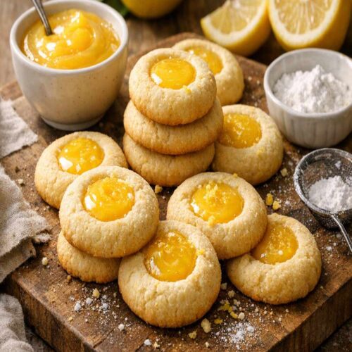 Lemon Curd Cookies Recipe