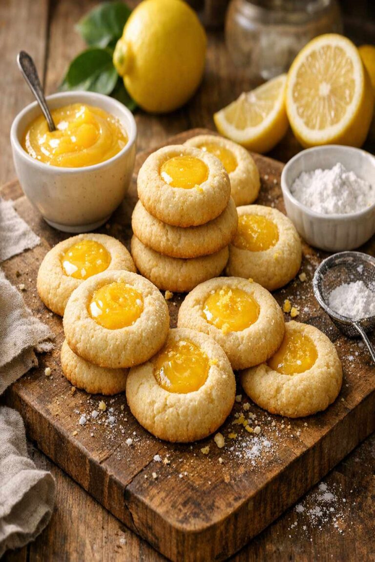 Lemon Curd Cookies Recipe