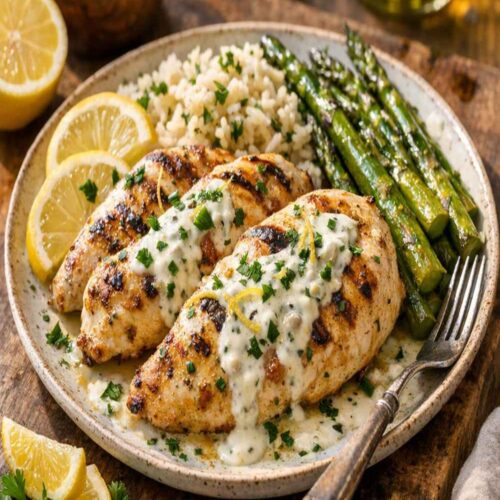 Lemon Yogurt Chicken Recipe