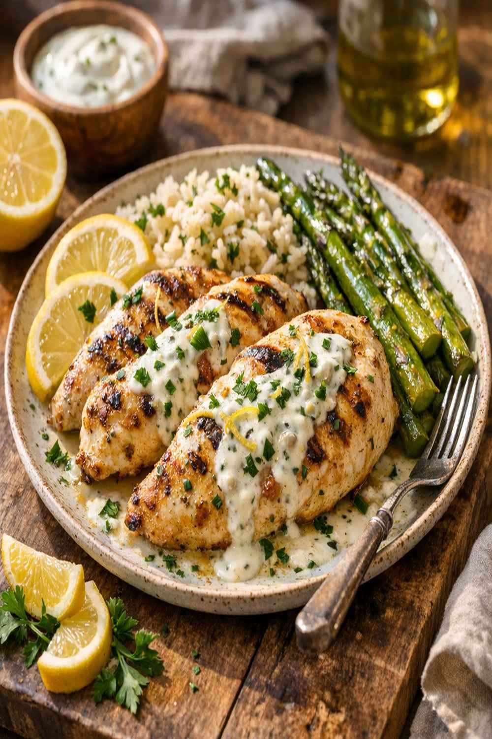 Lemon Yogurt Chicken Recipe