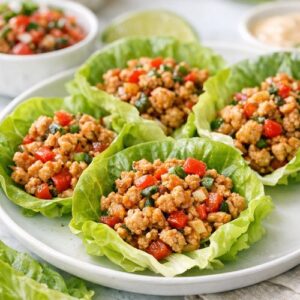 Lettuce Wrap Turkey Tacos Recipe step 7