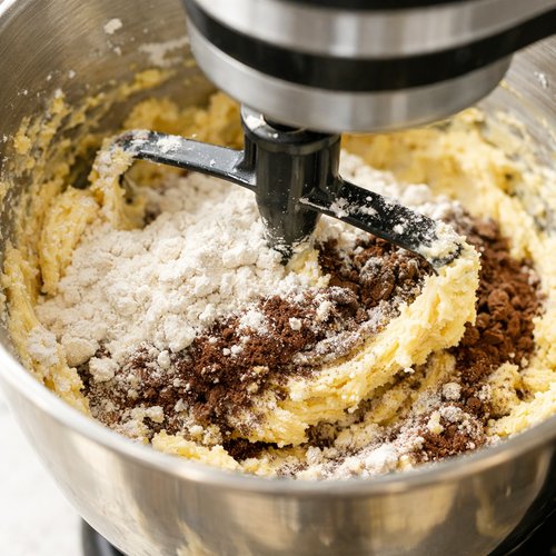 Step 5: Fold Dry Ingredients Into Wet Ingredients