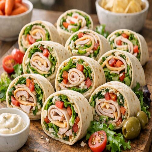 Lunch Pinwheels Recipe Easy Italian
