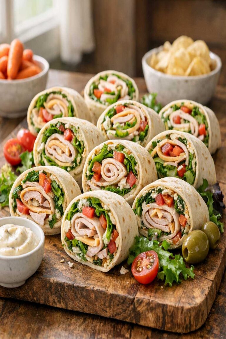 Lunch Pinwheels Recipe Easy Italian
