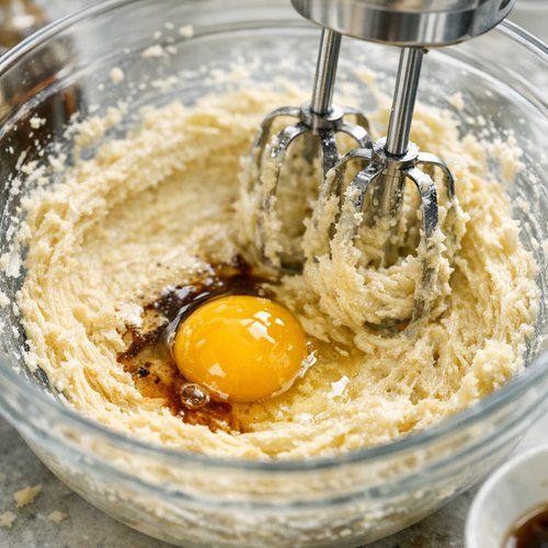 Step 3: Add Egg and Extracts