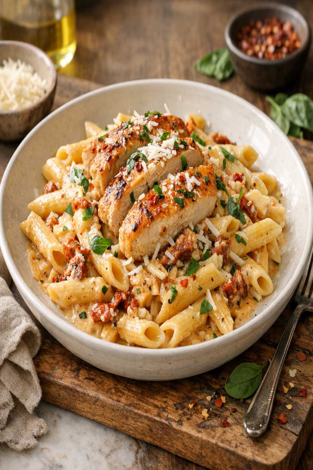 Marry Me Chicken Pasta Instant Pot Recipe