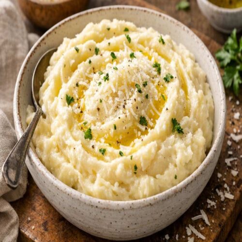 Mashed Potatoes Parmesan Recipe