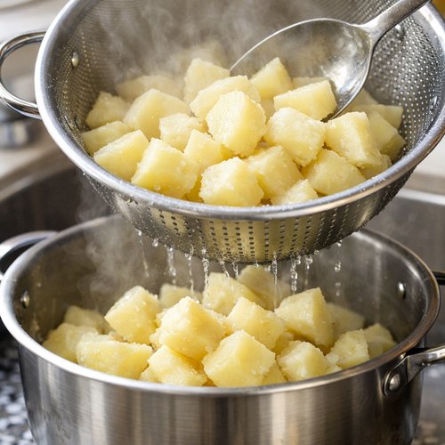 Step 2: Drain and Return to the Pot