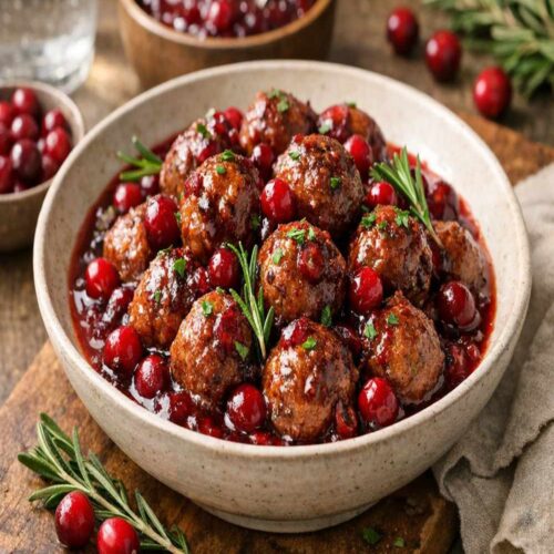 Meatballs Cranberry Sauce Recipe