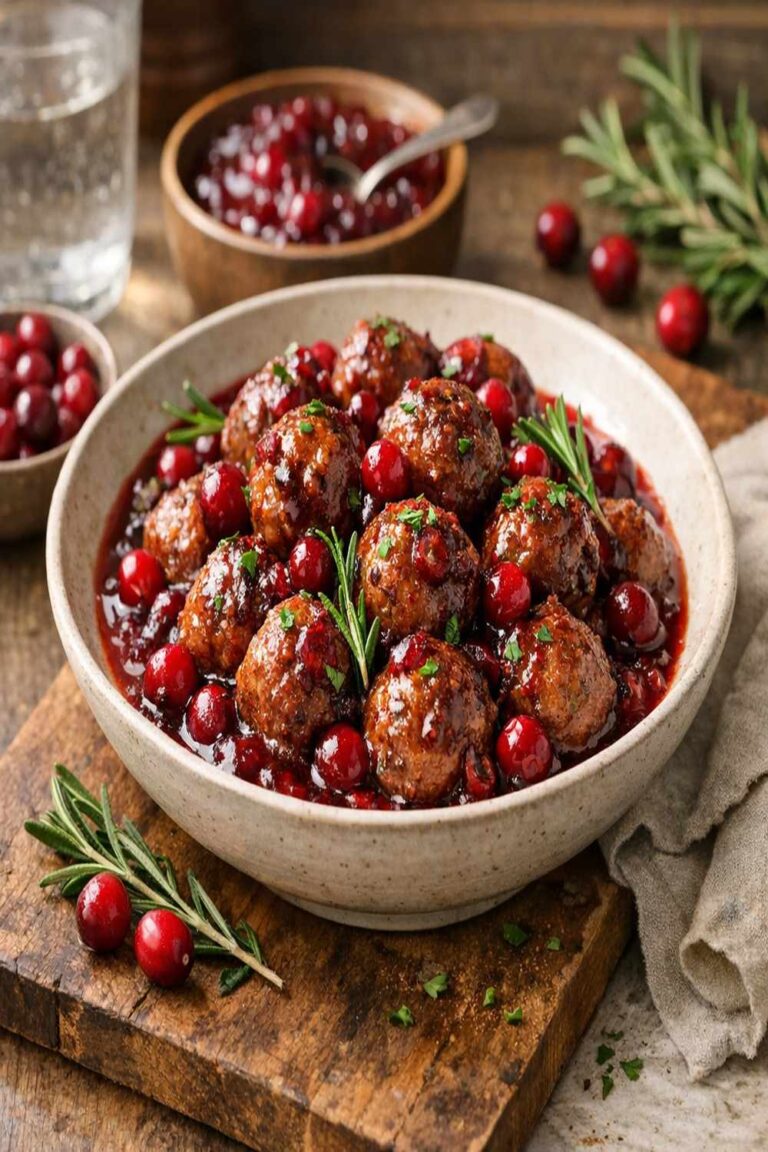 Meatballs Cranberry Sauce Recipe