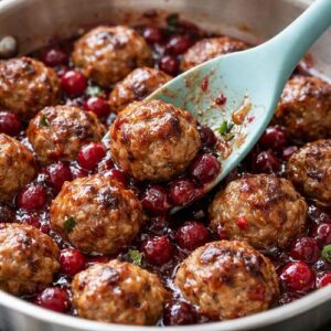 Meatballs Cranberry Sauce Recipe step 4