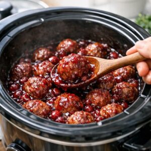 Meatballs Cranberry Sauce Recipe step 5
