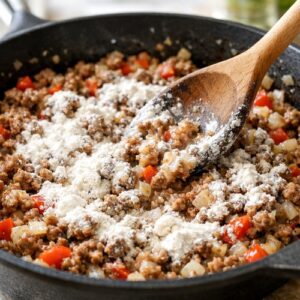 One Pot Hamburger Pasta Recipe step 4