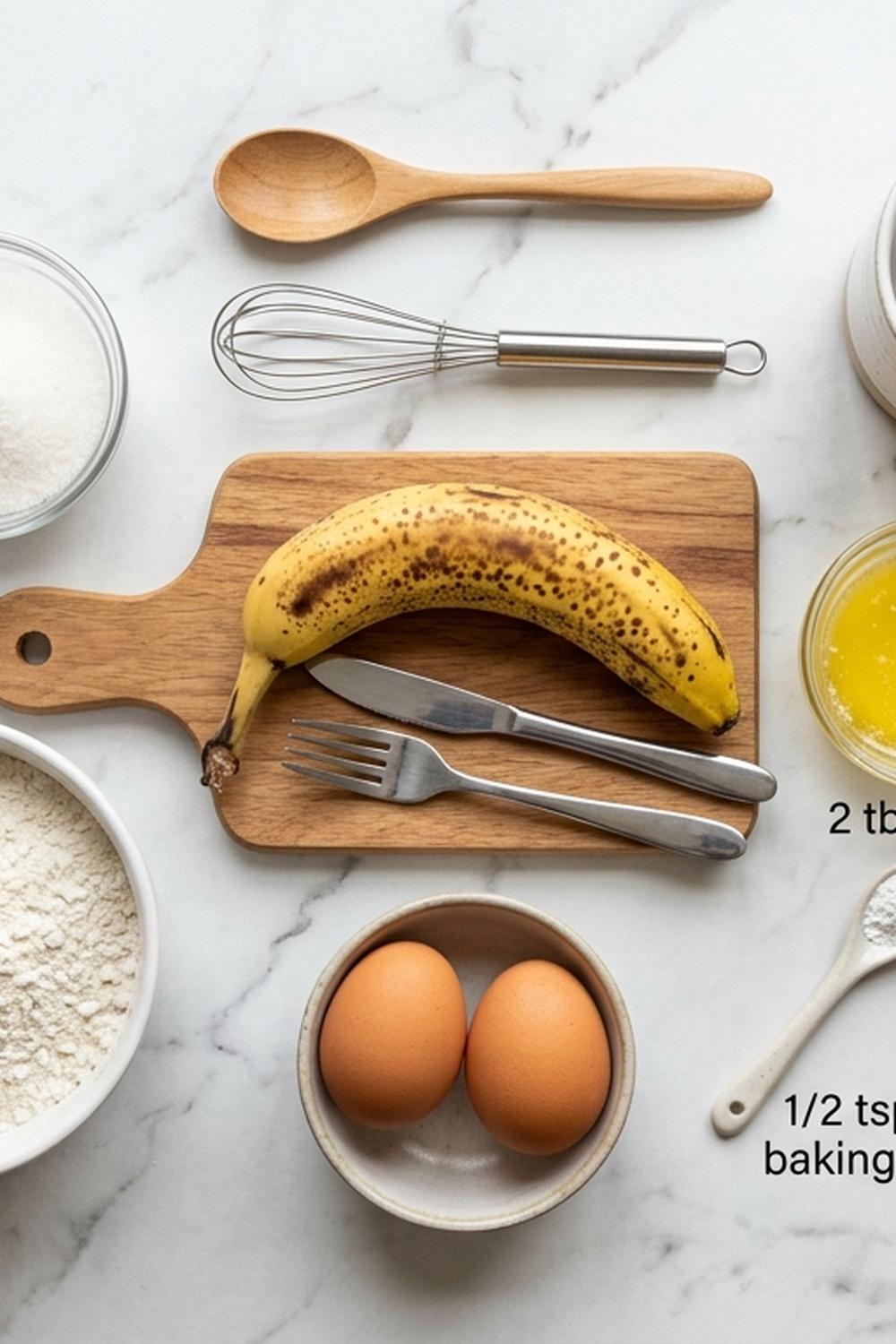 Microwave Cake With Banana Recipe ingredients