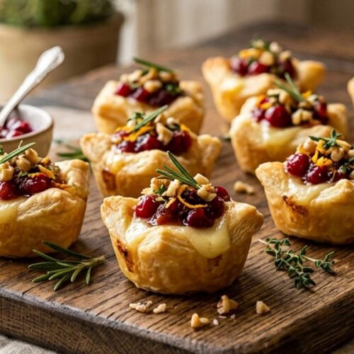 Mini Brie Cheese Bites Recipe