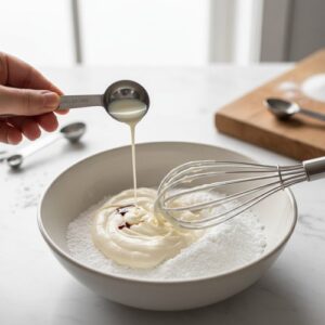 recipe for confectioners sugar glaze step 2